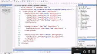 Visual Studio 2008 & C# :: Site Map - insert url element into siteMapNode - 009