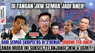 FAKTA TERBARU! TIBA2 ANAK MUDA CERDAS BONGKAR SKRIPSI ANEH JOKOWI! JUARA DI 3 BENUA PADA ZAMANNYA!
