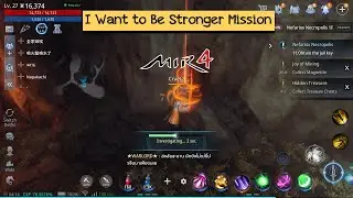 I Want to Be Stronger Find Master's Statue Mir4 Mission