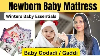 Meesho Newborn Baby Mattress Haul | Baby Godadi or Gaddi Matters | Newborn Baby Winter Products haul