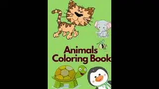 #Animal Colouring Book For Toddlers  | Animal Colouring Pages For Kids
