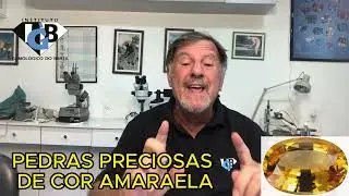 PEDRAS PRECIOSAS DE COR AMARELA