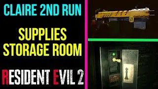 Supplies Storage Room Puzzle (2nd Run) | RESIDENT EVIL 2 REMAKE
