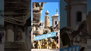 На курорте Universal Orlando Resort гололед! 🥶