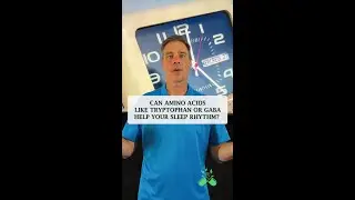 Can Amino Acids Like Tryptophan and GABA Help You Sleep?