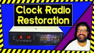 Grundig Sono Clock 350 - 70s LED Clock Radio Repair