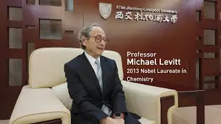 Guest speaker Professor Michael &middot;Levitt, winner of the 2013 Nobel Laureate in Chemistry interview