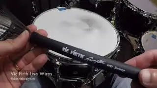 Vic Firth brushes comparison #vicfirth #dennisboolyoins #drumbrushes