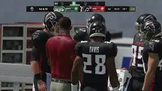 Madden 22 - New York Jets vs Atlanta Falcons - Full Game Simulation PS5