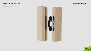 Cerniera Simonswerk TE 340 3D | Tutorial Montaggio | Manigliedesign.com