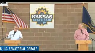 Republican Senator booed in Kansas during Senate debate