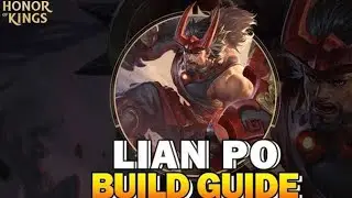 Honor of Kings Lian Po Roam Tank Build🧱 & Gameplay 