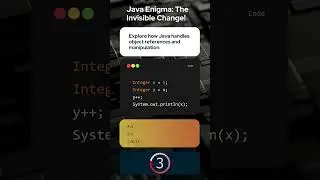 Java Enigma: The Invisible Change! 