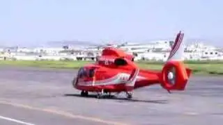 AS365 Takeoff　JA6700