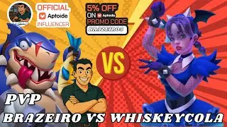 ⚔ Brazeiro vs WhiskeyCola PVP - ⚔ Ludus - Merge Arena PvP  🌌  #ludus  #challenge #deck #gacha
