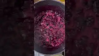 Seasonal pear and blackberry jam #noshbox #jam #jammaking