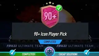 90+ Icon Player Pick Opened! - Cheap Solution & SBC Tips - Fifa 23