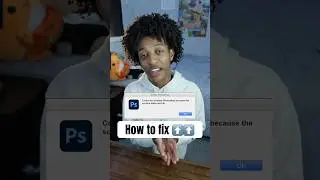 How to fix Scratch Disk Space #photoshop #design #photography #harddrive #photoshoptips #reels #fyp