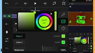 How To Make Videoup V2 Gradient Map on Alight Motion and After Motion Z
