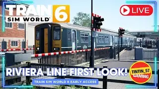 🔴 TRAIN SIM WORLD 6 FIRST LOOK! 🚆 Riviera Line EARLY ACCESS + Class 150/2, 802, Voyager & More!