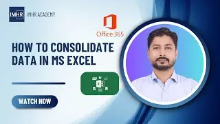 MS Excel Data Consolidate: Within Sheet, Across Sheets & Files | Master Data Merge Techniques
