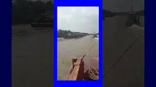 Suasana Perjalanan menuju Proyek PT Oki Pulp & Paper Mills APP Sinar Mas Sungai Baung