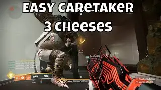 Easy Caretaker 3 Cheeses - Infinite Stun Lock - Perma Flag - Extra DPS Time - Vow of Disciple Raid