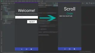 How to intent from one activity to another activity and transfer data in Android Studio.