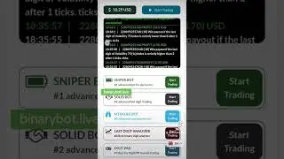 auto trading bot for deriv binary bot #binary #derivativestradingtips #binarytradingbot