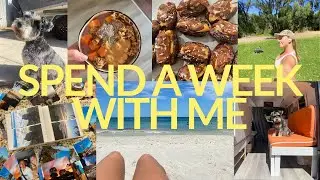 Weekly Vlog: spend a week with me in Perth Australia, op shopping, health and fitness, VAN TOUR!!