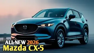 Third-Gen 2026 Mazda CX-5 Arrives Fresh to Battle Upcoming All-New Toyota RAV4
