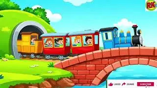 🚂 Welcome aboard the Chhuk Chhuk Train!  Afun kids song loved by children in the USA, UK, and Canada