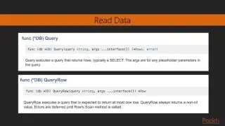 Mastering Go Programming : Go with MySQL | packtpub.com