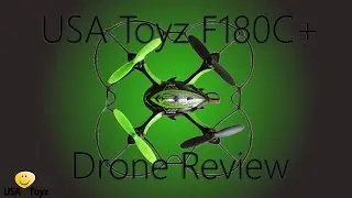USA Toyz F180C+ Camera Drone || Review/Unboxing