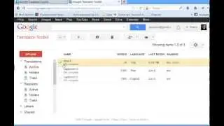 Google Translator Toolkit