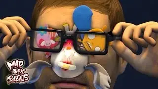 Zombie animation: Zombies and the Glasses Prank - Mad Box Zombies