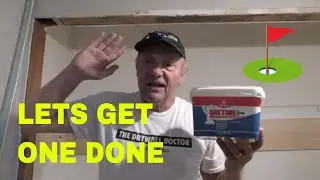 Red Devil Spackle on doors