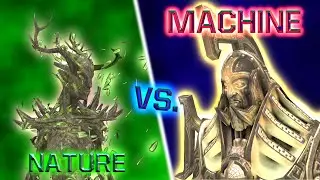 Skyrim Battles - Spriggans vs. Dwarven Automatons