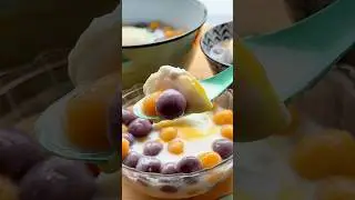 Tang Yuan with Sweetened Egg #easyrecipes #glutenfree #dessertrecipe #tangyuan #บัวลอย