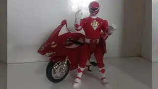 Boneco Ranger Vermelho linha Legacy de Power Rangers o filme 