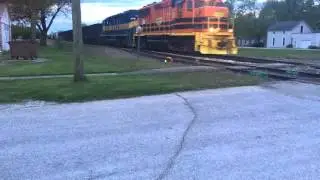 TP&W 5009 and TP&W 3440 West Forrest IL 5-3-16