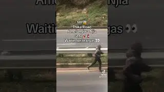 MP😱Thika Road Amefungiwa Njia Genz🚀 Waiting for Teargas