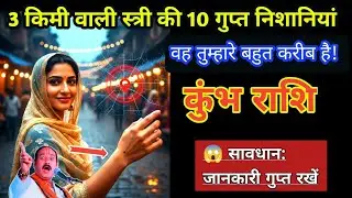 कुंभ राशि: 3 किमी वाली स्त्री की 10 गुप्त निशानियां | सावधान जानकारी गुप्त रखें!