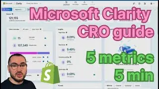 CRO audit in 5 min w/ Microsoft Clarity