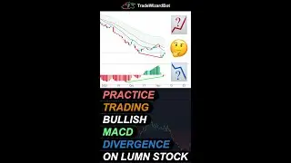 Learn to trade bullish MACD divergence on LUMN stock #macd #divergence #trading