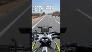 Hero Xtreme 250R Speed Test in Every Gear