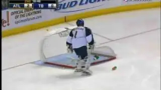 Moose Caged -- Johan Hedberg Atlanta Thrashers
