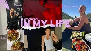 Come spend the weekend with me ⭐️ wellness, events, delicious food & recovery diaries