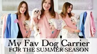 Favourite Dog Carrier for Summer | The Snuggit Sac Unboxing and Review @thesnuggitsac #dogcarrier