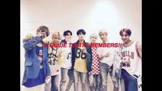 A GUIDE TO BTS MEMBERS!!! | @taeggukjj&iacute;nx ✨
